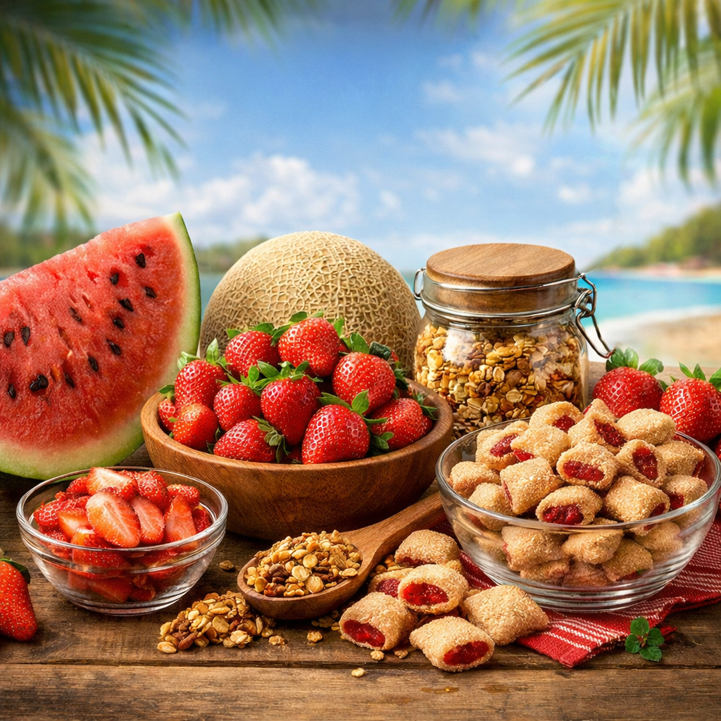 Merienda fresca de verano