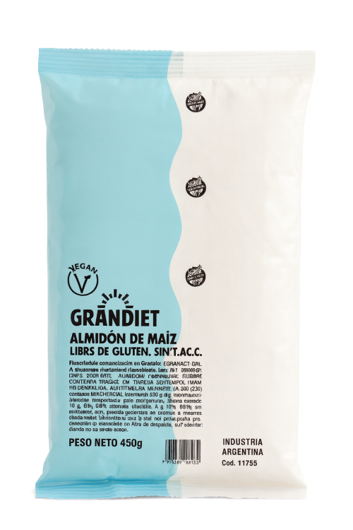Almidón De Maíz Sin Tacc - Saludables