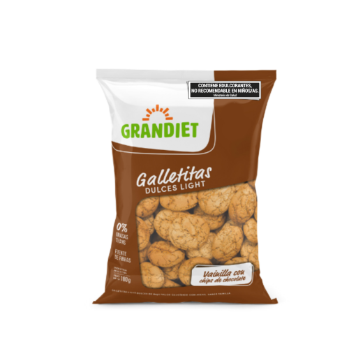 Chikititas S/ Azucar Con Pepas De Chocolate - Saludables - Abasto Virtual Córdoba | Venta Mayorista y Minorista