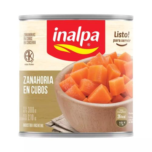 Zanahoria En Cubo Inalpa - Almacen