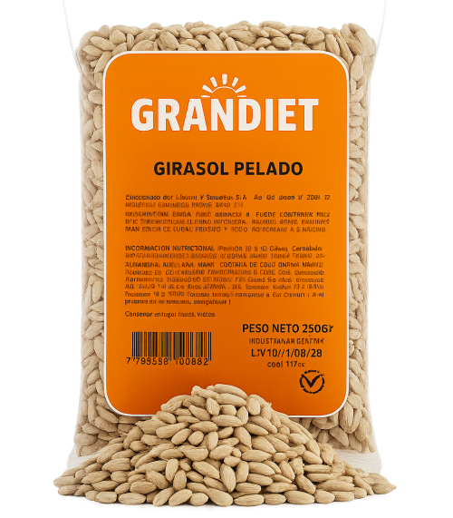 Girasol Pelado - Saludables - Abasto Virtual Córdoba | Venta Mayorista y Minorista