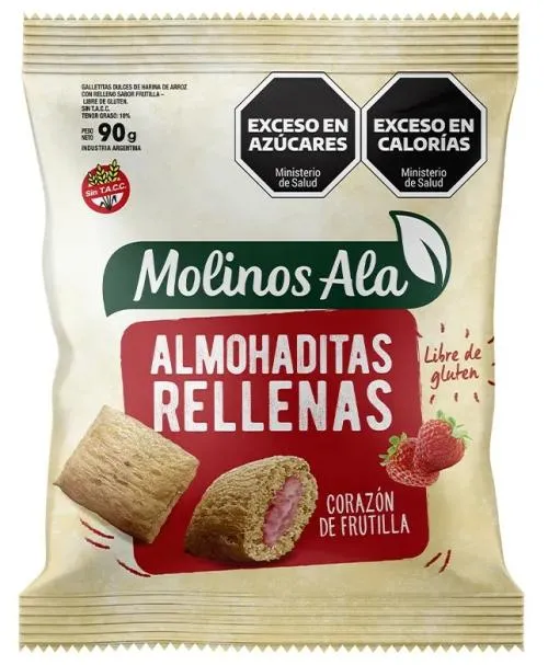 Almohaditas Rellenas Frutilla - Almacen - Abasto Virtual Córdoba