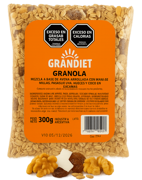 Granola Sin Azucar - Saludables - Abasto Virtual Córdoba | Venta Mayorista y Minorista
