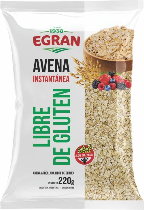 Avena Instantánea Libre De Gluten - Almacen
