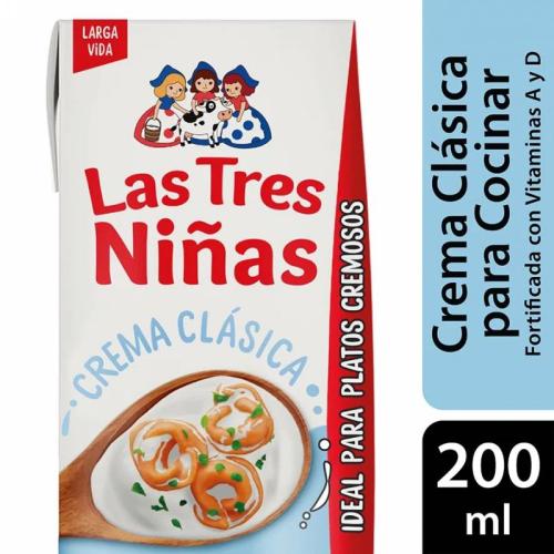 Crema Larga Vida 3 Niñas Cocinar - Almacen