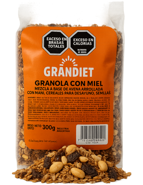 Granola Con Miel  - Saludables - Abasto Virtual Córdoba | Venta Mayorista y Minorista