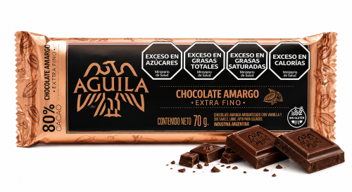 Chocolate 80% Cacao Águila - Almacen