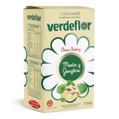 Yerba Verdeflor Menta Y Jengibre - Almacen