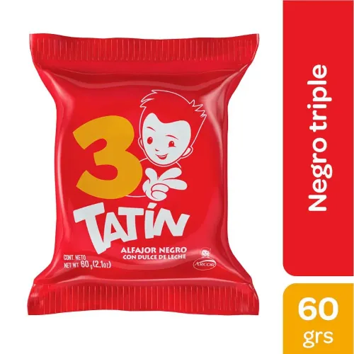 Alfajor Tatín Triple Negro - Almacen