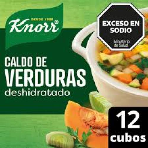 Caldo Knorr Verdura 12 Cubos - Almacen