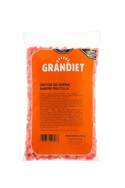 Ositos De Avena Frutilla - Saludables