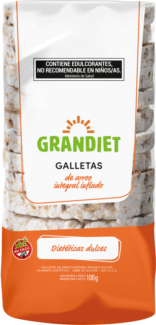 Galleta De Arroz Dulces - Saludables - Abasto Virtual Córdoba | Venta Mayorista y Minorista
