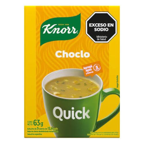 Sopa Quick Knorr Choclo - Almacen