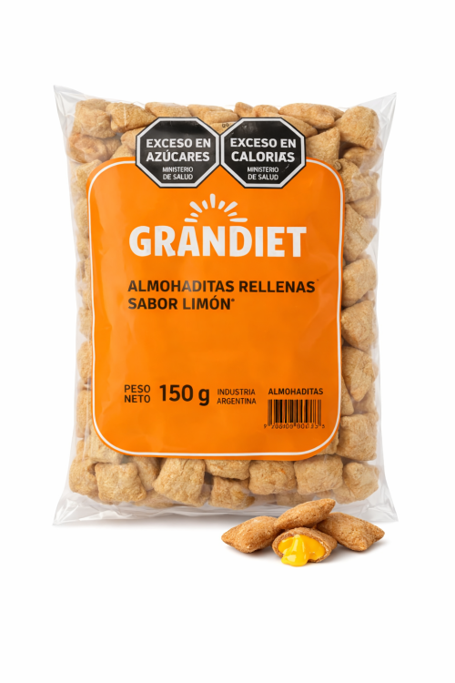 Almohadita Rellena De Limón - Saludables