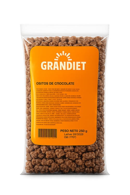 Ositos De Avena Chocolate - Saludables