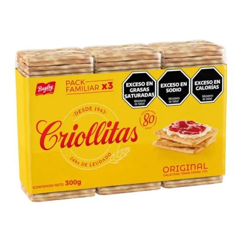 Galletita Criollitas X3 - Almacen - Abasto Virtual Córdoba | Venta Mayorista y Minorista