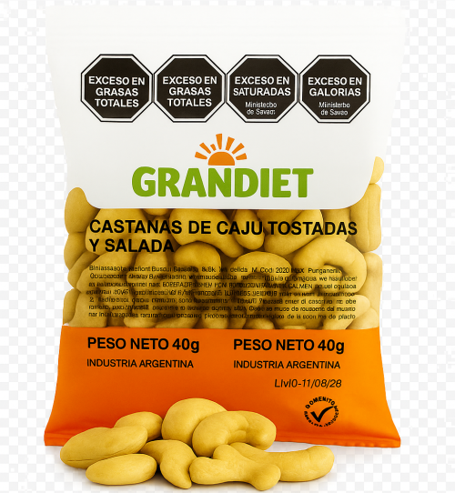Castañas De Caju Tostadas Y Saladas - Saludables